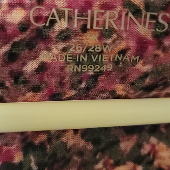 Pink & Maroon Layered Tank # - Picture 3 of 6